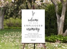 Load image into Gallery viewer, Unplugged Ceremony Poster
